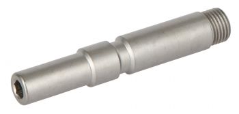 Stecknippel, 1/4" AG, Edelstahl