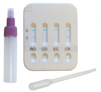 4D-Test - Kälberdurchfalltest 5 Stück