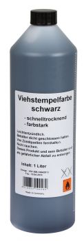 Viehstempelfarbe schwarz