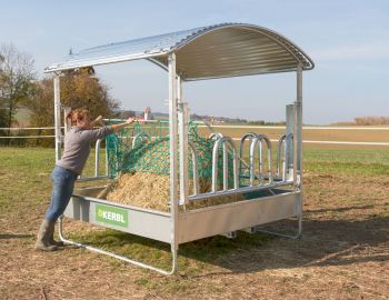 Rahmen für Futtersparnetz