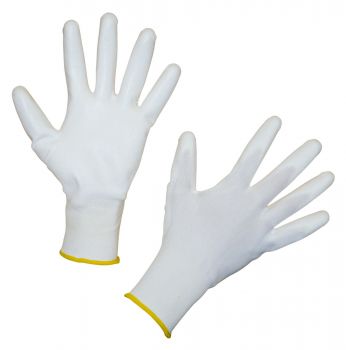 Feinstrickhandschuh Gnitter, weiß 