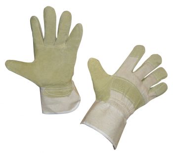 Schweinespaltleder-Handschuh