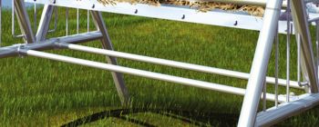 Zusatzstange mit 2 T-Schellen für Pferderaufe