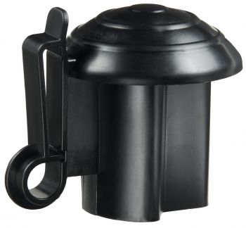 T-Post Kopfisolator schwarz