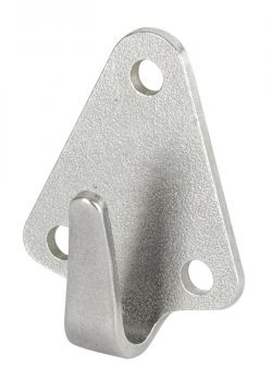 Hakenplatte Dreiloch, verzinkt