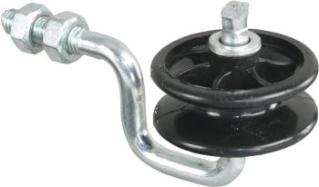 Eckrolle  mit Gewinde M8