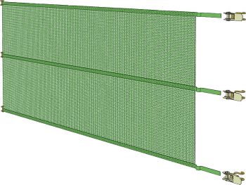 Windschutz-Spannpanel
