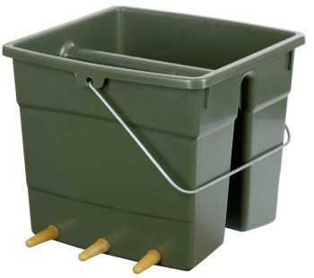Lammeimer Ausführung: 6 Sauger, 2 x 5 l