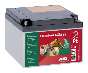 12 Volt Premium AGM Akku 32