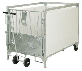 Fahrvorrichtung für Kälberbox Kerbl