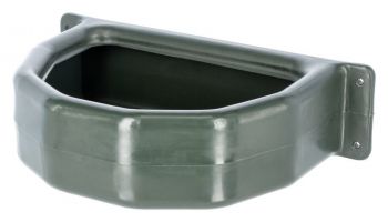 Futtertrog halbrund Kunststoff