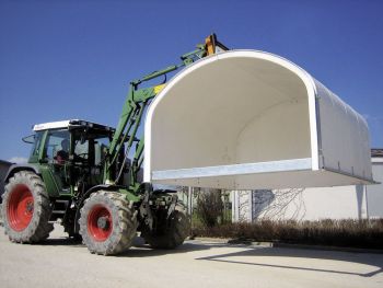 Gruppeniglu 7, allein, ohne Zaun