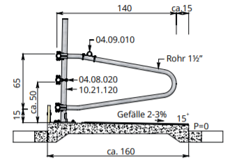 Liegebox-Abtrennung Comfort Kälber