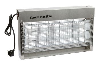 Fliegenvernichter EcoKill Inox IPX4