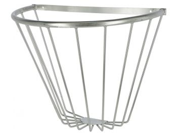 Heuraufe verzinkt, halbrund