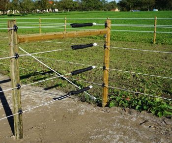 Abspannset diagonal für H-Pfahlkonstruktion