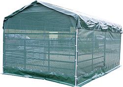 Windschutznetz für Panel-Dach