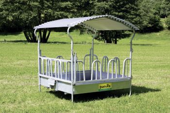Compact-Viereckraufe mit Palisadenfressgitter