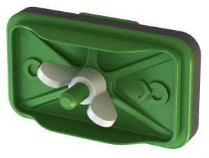 Trogverschluss für Klauenwanne und Weidetränk