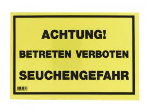 Warnschild