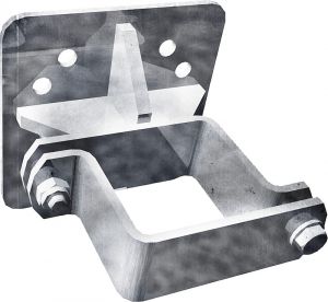 Schelle Quadrat 90 - Für Tränkebecken