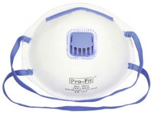 Feinstaubmaske FFP1 NR D mit Ventil