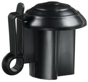 T-Post Kopfisolator schwarz