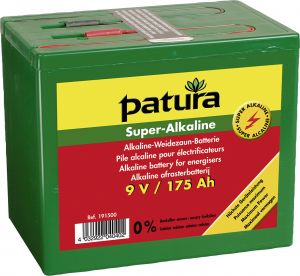 Super-Alkaline Weidezaun-Batterie 9 V